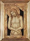 Pietro Lorenzetti Canvas Paintings - Man of Sorrow